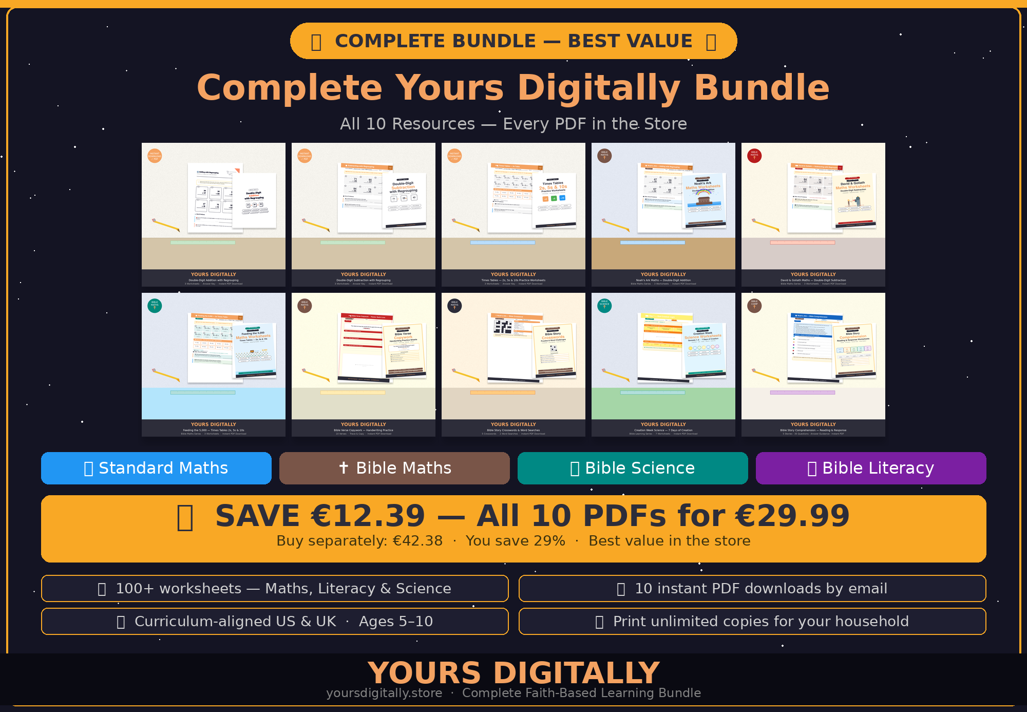 Complete Yours Digitally Bundle — All 16 Resources PDF