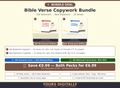 Bible Verse Copywork Bundle — Old &amp; New Testament PDF
